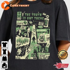 My X-Files Movie The truth Is Out There Scully and Mulder Unisex T-Shirt