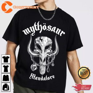 Mythosaur Mandalore Motorhead Sci-Fi Heavy Metal T-Shirt