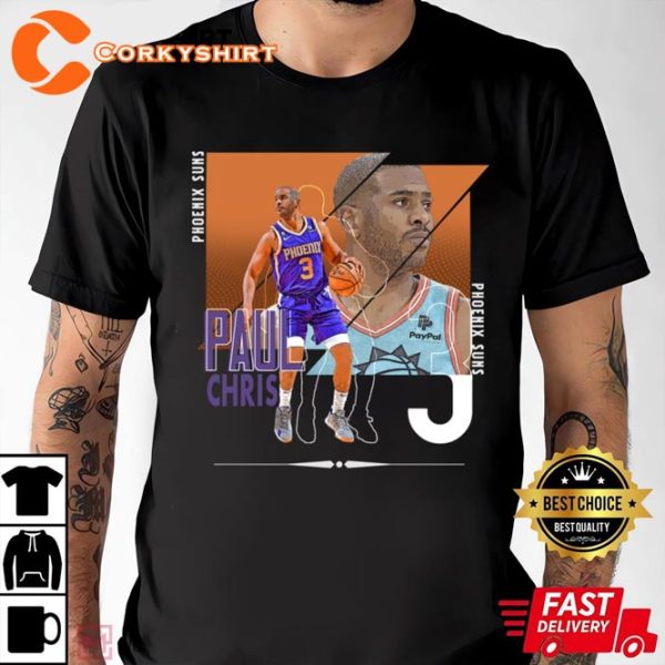 NBA Chris Paul Basketball Paper Poster Unisex T-Shirt