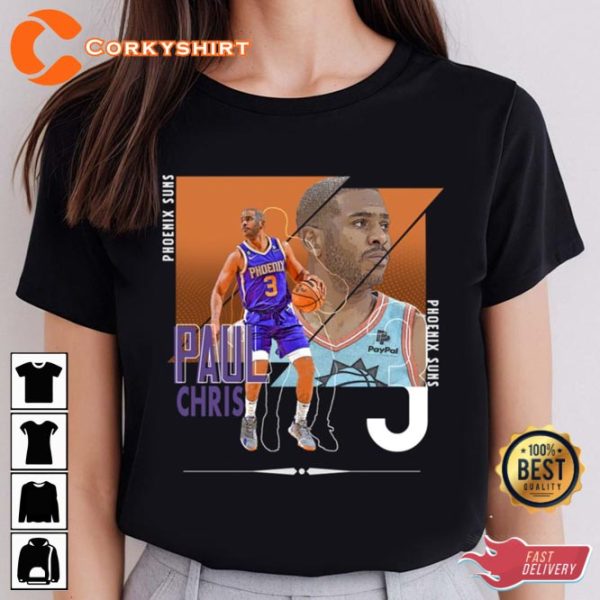 NBA Chris Paul Basketball Paper Poster Unisex T-Shirt