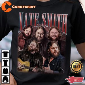 Nate Smith Vintage 90S Inspired Country Song Music T-Shirt