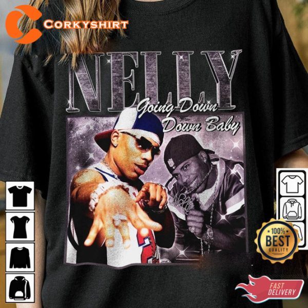 Nelly Country Grammar Singer Tour Rap T-Shirt