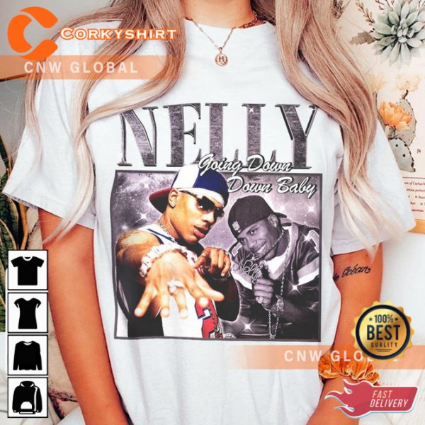 Nelly Country Grammar Singer Tour Rap T-Shirt