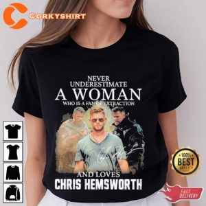 Never Underestimate A Woman Gift For Fan T-Shirt