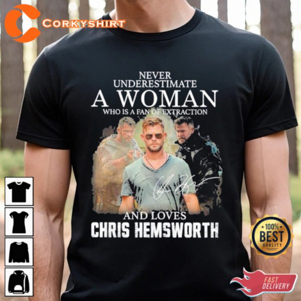 Never Underestimate A Woman Gift For Fan T-Shirt