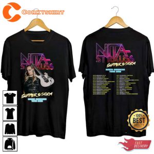 Nita Strauss Summer Storm Tour 2023 Concert T-Shirt