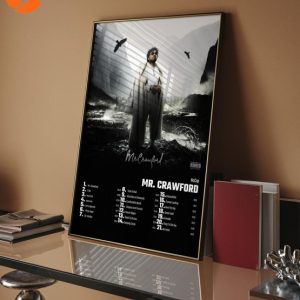 NoCap Mr Crawford Album Cover Poster Wall Art