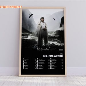 NoCap Mr Crawford Album Cover Poster Wall Art