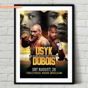 Oleksandr Usyk vs Daniel Dubois Fight Poster 2023