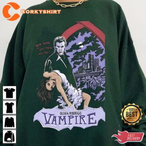Olivia Rodrigo Vampire New Album Gift For Fans T-Shirt