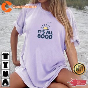 Oversized Its All Good Vacation T-Shirt