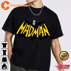 Ozzy Osbourne Madman Batman Heavy Metal Superhero T-Shirt