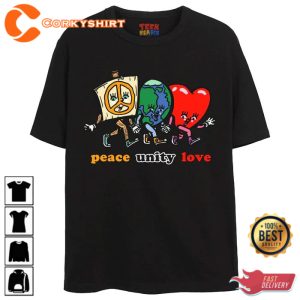 PEACE UNITY LOVE T-SHIRT