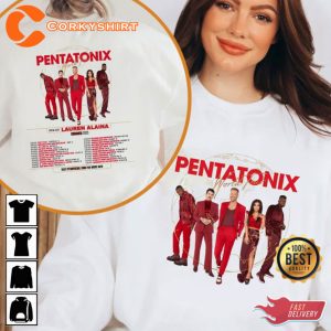 Pentatonix The World Tour Summer 2023 Concert Gift For Fan Unisex T-Shirt