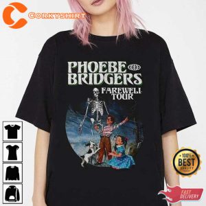 Phoebe Bridgers Farewell Tour Graveyard T-Shirt