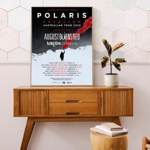 Polaris announce Fatalism Australian Tour 2023 Wall Art Poster