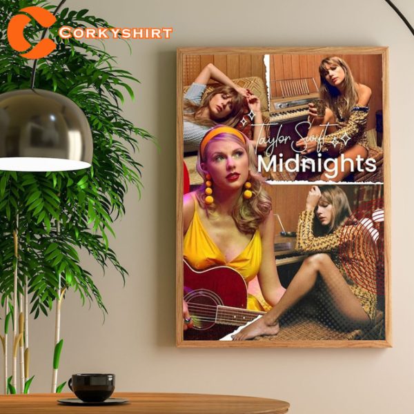 Pop Girl Eras Tour Swiftie Midnights Poster