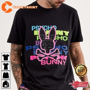 Psycho Bunny Tyrian Playboi Style Streetwear Unisex T-Shirt