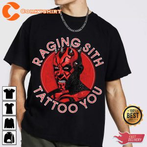Raging Sith Rolling Stones Classic Rock  T-Shirt
