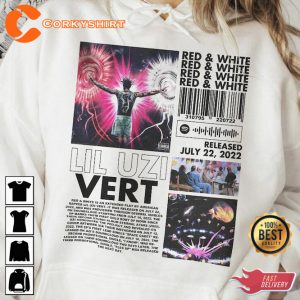 Red n White Album Rapper Hiphop Unisex Gift T-Shirt