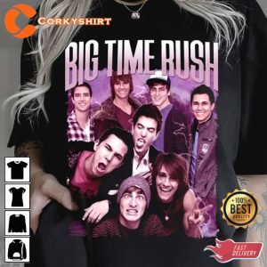Retro Big Time Rush Tour BTR Music Unisex T-Shirt