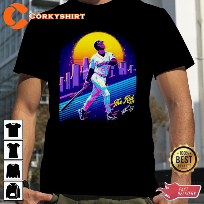 Vintage Guerrero Jr. TShirt - Vladimir Guerrero Jr. Vintage Bootleg Classic  Graphic T-Shirt - Gift For Women And Men Unisex T-Shirt