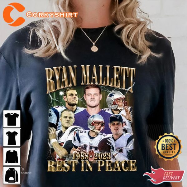 Rip Ryan Mallett 1988-2023 T-Shirt