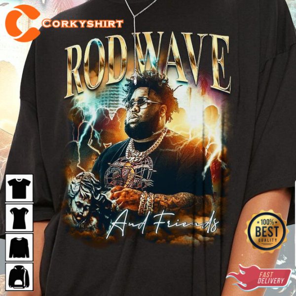 Rod Wave And Friends 2023 Gift For Fan Unisex T-Shirt