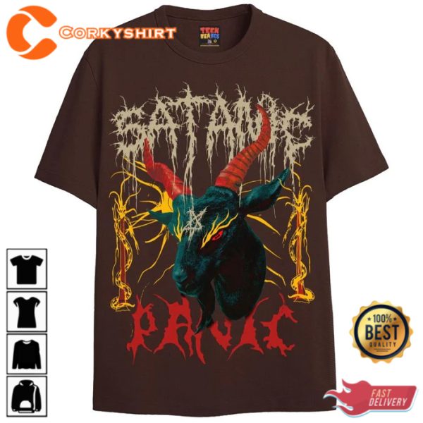 SATANIC PANIC HALOWEEN T-SHIRT