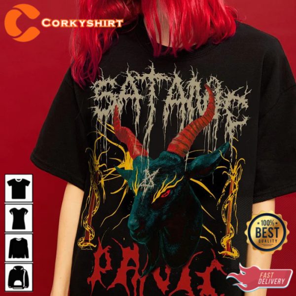 SATANIC PANIC HALOWEEN T-SHIRT