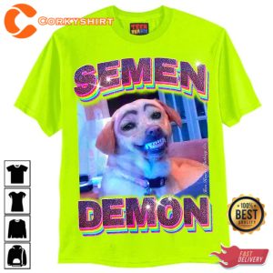 SEMEN DEMON UNISEX T-SHIRT