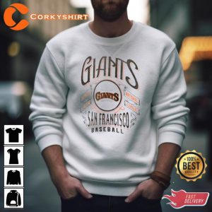San Francisco Giants Rucker Collection Distressed Rock T Shirt