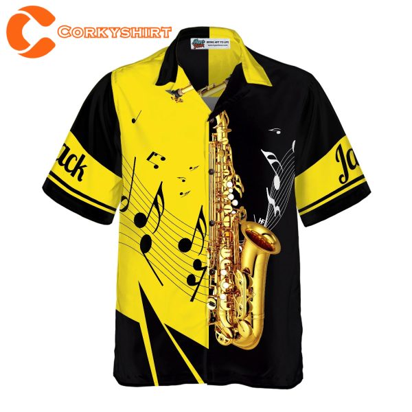 Saxophone Is My Life V1 Custom Hawaiian Shirt