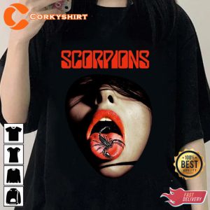 Scorpions Band Concert Tour Rap Music T-Shirt