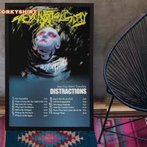 See You Next Tuesday Distractions Album Cover Poster