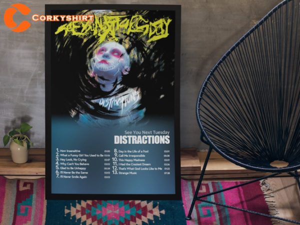 See You Next Tuesday Distractions Album Cover Poster