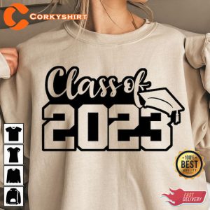 Senior Year 2023 Class of Legends Memorable Graduation Gift T-Shirt