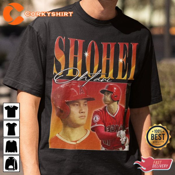 Shohei Ohtani 90s Vintage Classic Graphic T-Shirt