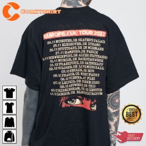 Silverstein Misery Made Me Tour Concert T-Shirt