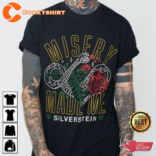 Silverstein Rose Snake Unisex T-Shirt