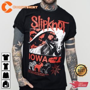 Slipknot Iowa Goat Fill Your Mouth Rock Style T-Shirt