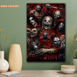 Slipknot Rock Band Modern Wall Art Fans Gift Poster