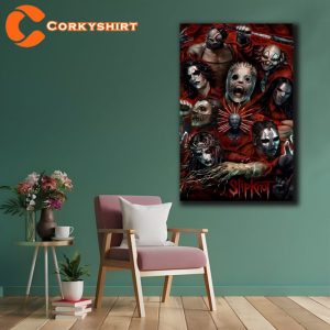 Slipknot Rock Band Modern Wall Art Fans Gift Poster