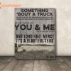 Somethin Bout a Truck Kip Moore Fan Gift Art Poster