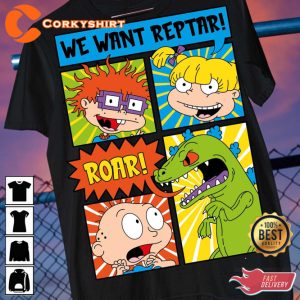 Space Jam Monster 90s Kids Show Rugrats Cartoon 2023 T-Shirt
