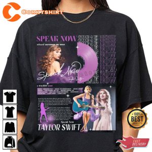 Speak Now Album Taylor Swiftie Fans Concert T-Shirt