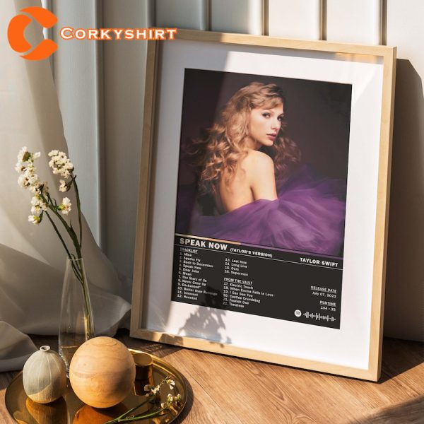 Speak Now Taylor Version 2023 Poster