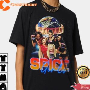 Spice Girls Printed Graphic Vintage T-shirt