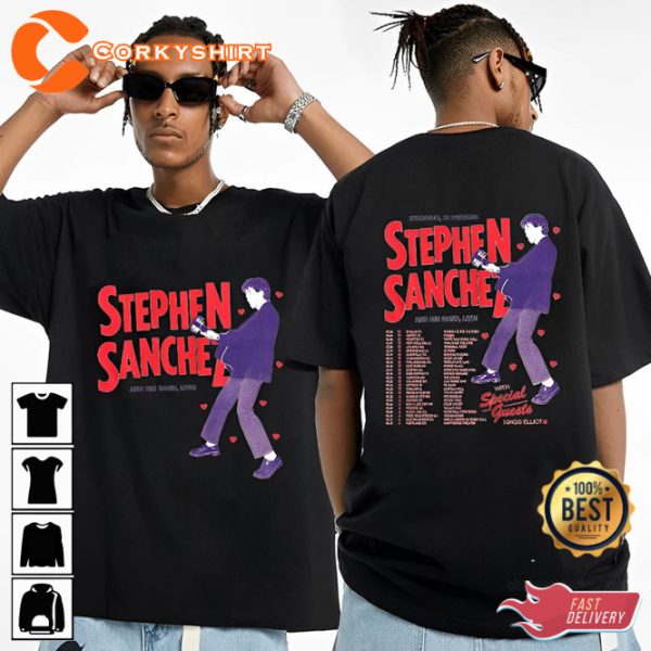 Stephen Sanchez 2023 Tour Singer Country Music T-Shirt