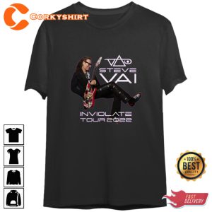 Steve Vai Inviolate Tour Fans Club Concert T-Shirt